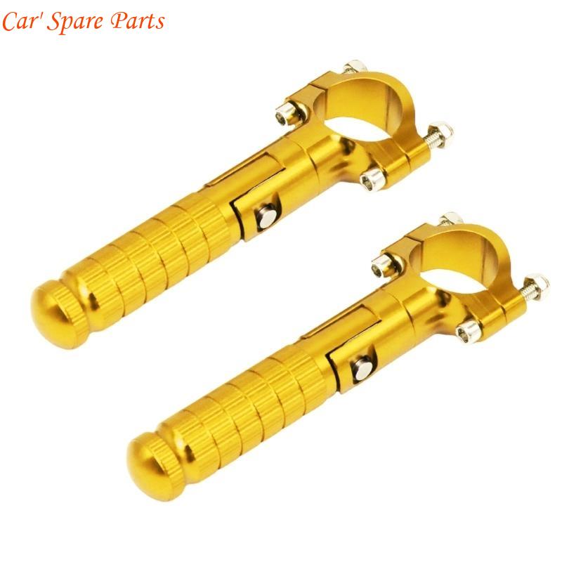 Y4UA Stylish Adjustable Motorcycle Foot Pegs Pedals for City Commuting and Long Rides