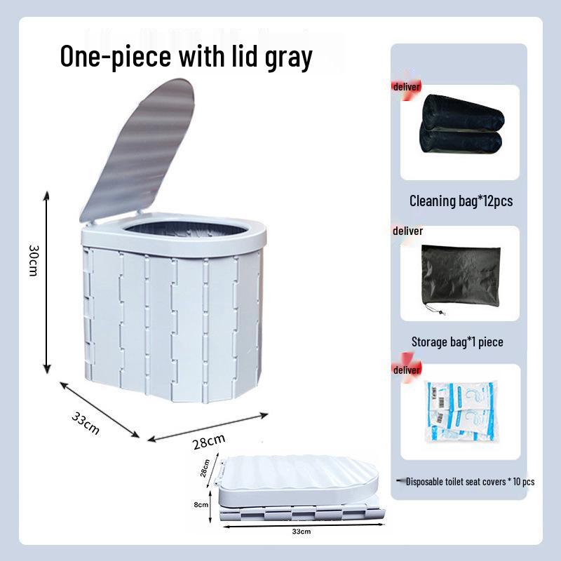 Portable Folding Car Toilet Tent for Camping, Road Trips & Emergencies