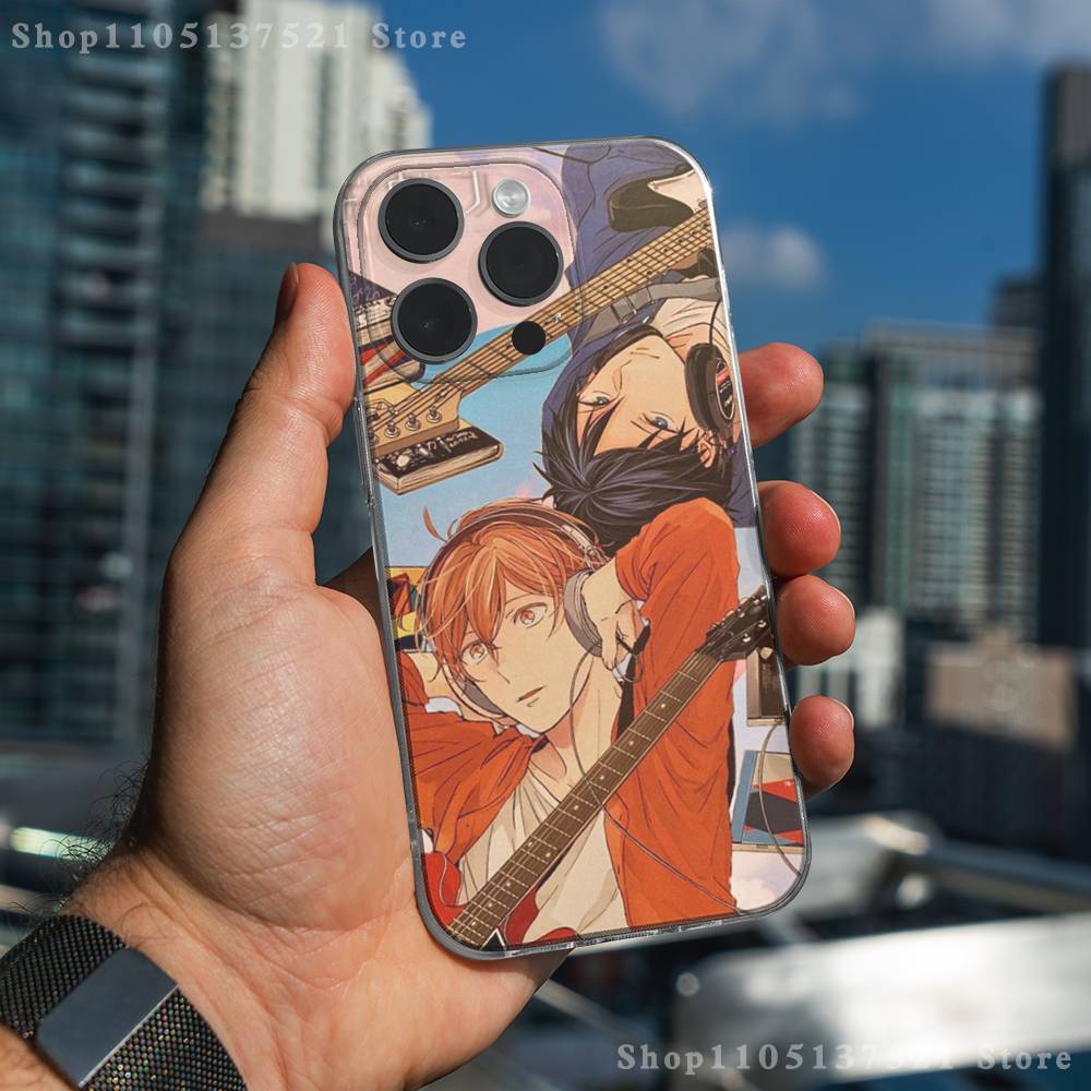 Anime G-Given Phone Case For iPhone 17,16,15,14,13,12,11 Pro,Max,Plus,X,XS,XR,SE4,E Mini Transparent Soft Cover
