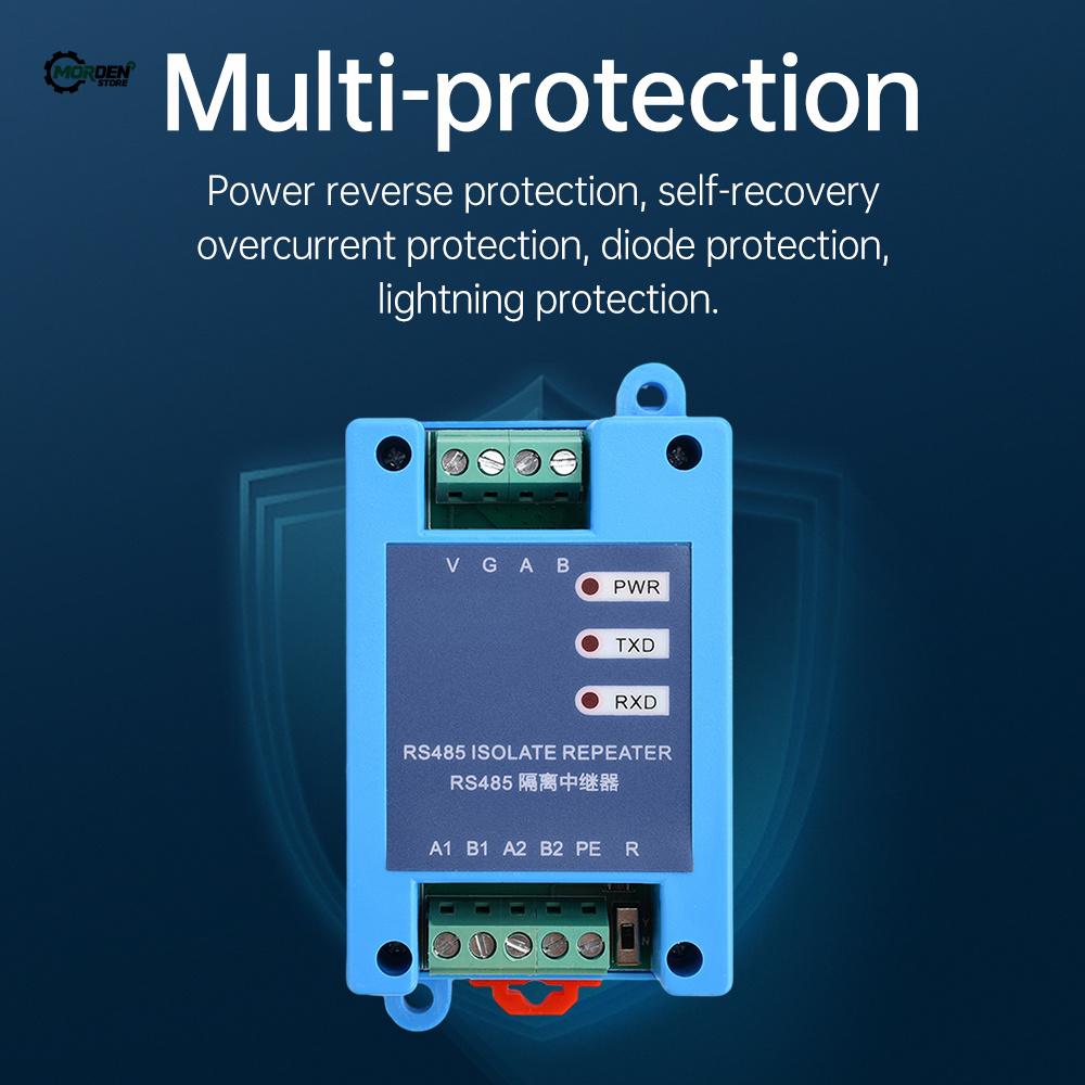 1-111KBps RS181 Wireless Transceiver Board Modbus RTU Master-Slave Module Power Supply Accessory