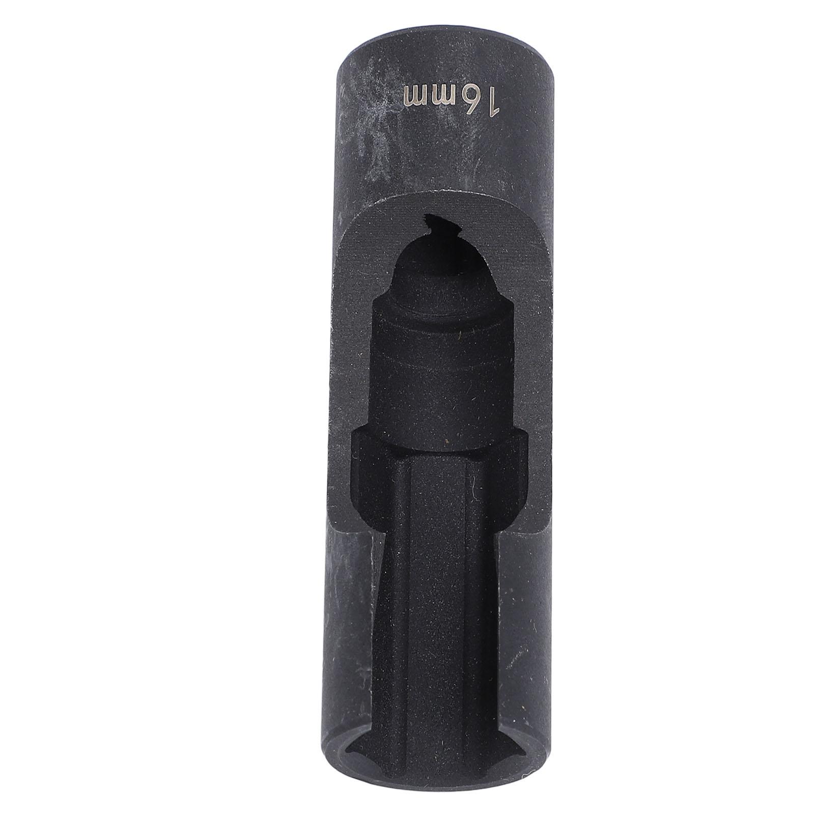 

Торцева головка для паливних магістралей 1/2 привід Хром-ванадієва сталь Ефективне видалення кріплень на інжекторі 16mm / 0.6in