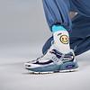 Kappa Retro Shock Absorbing Non-Slip Wear-Resistant Low-Top Dad Shoes Unisex Sneakers Blue Purple White K0BX5MM01D-124