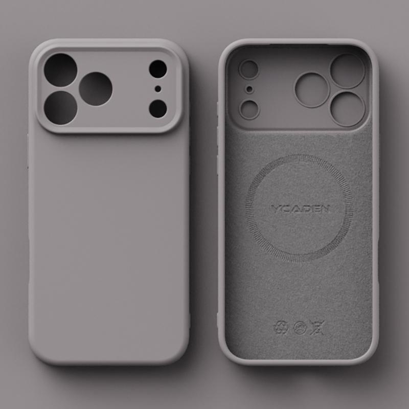 Original Liquid Silicone Magnetic Phone Case For iPhone 17 16 15 14 13 12 Pro Max Plus 17 Air For Magsafe Wireless Charge Cover