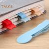 3Pcs Automatic Bookmark Clip Soft Silicone Book Clip Easy Page Marker Smart Bookmark Silicone Revolutionary Book Page Marker