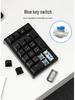 K18 Bluetooth Mechanical Keyboard: Three-Mode USB Mini External Digital Keypad for Finance and Accounting