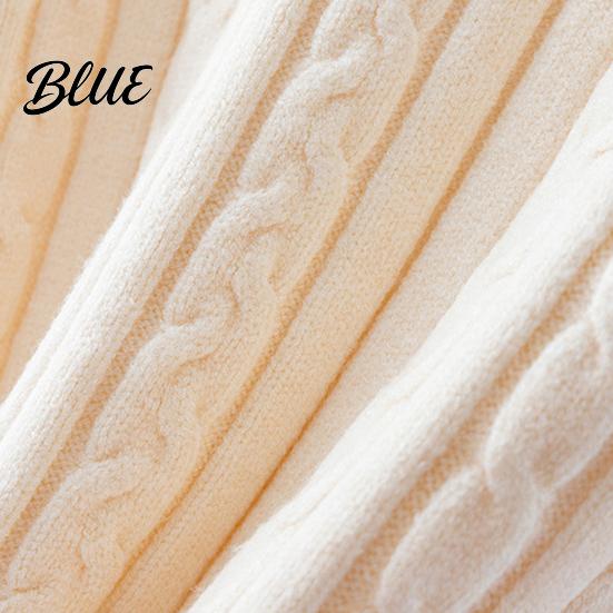 Solid Color V-neck Top Women Knitting Vest V-Neck Sleeveless Twist Texture Pullover Sweater Casual Daily Wear Layered Knit