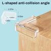 12 Pack Table Protectors, Corner Protector for Baby, Clear Furniture Corner Guards & Edge Safety Bumpers Cushion To Cover Sharp Furniture & Table