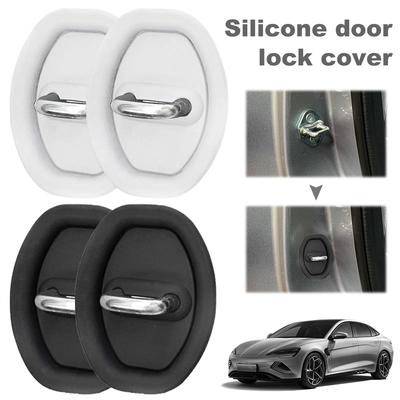4/8 Stuks Voertuig Deursloten Beschermer Stopper Siliconen Autodeur Demping Kussen Anti-Collision Beschermhoes Stille Schokpads