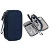 Portable Travel Organizer for Power Banks, Cables, Chargers, and Earphones.