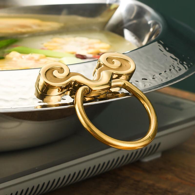 ChuyiQ 304 Stainless Steel Divided Hot Pot