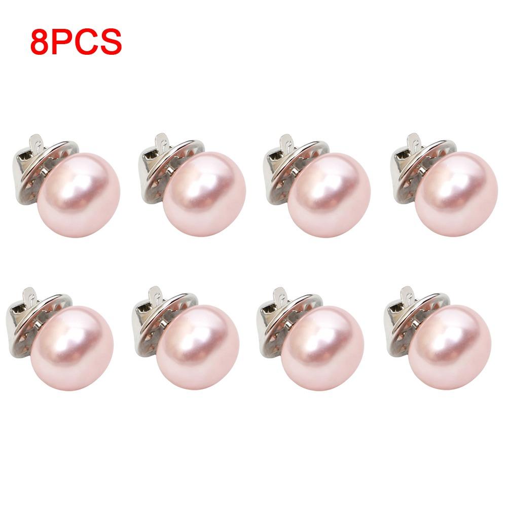 Detachable Cardigan Buckle Adjustable Button Brooches Imitation Pearl Brooch Shirt Cardigan Shawl