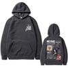 Rapper Myke Towers LA PANTERA NEGRA Mikina Muži Ženy Hip Hop Ležérna Nadrozmerná Mikina Pánska Móda Vintage Trend Streetwear