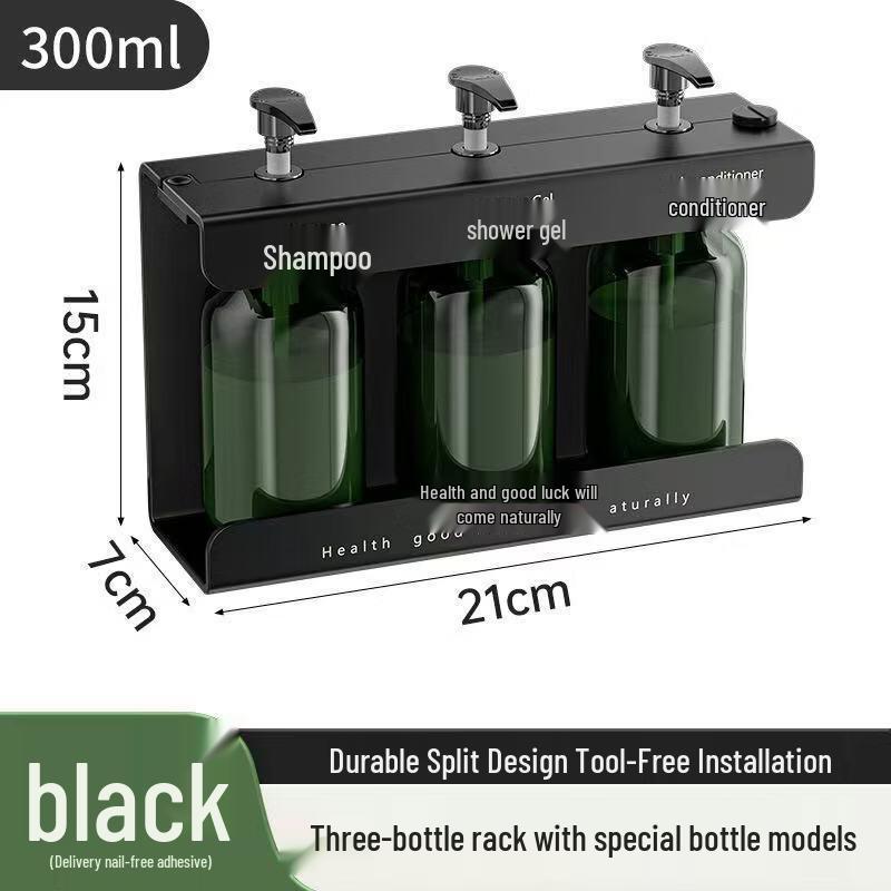 MDNG Upgraded Stainless Steel Wall-Mounted Soap Dispenser
