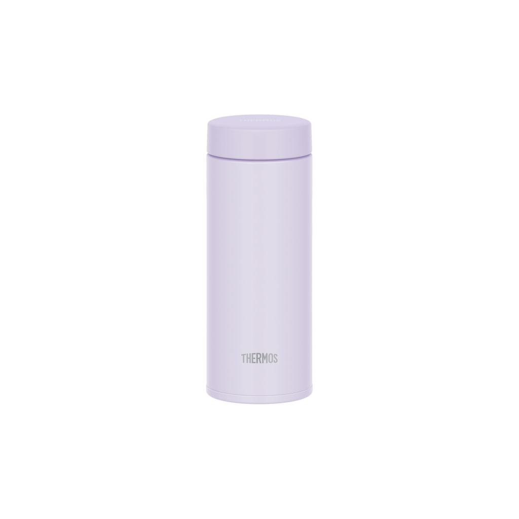 Thermos Thermos Vacuum Insulated Portable Light with Few Parts for Easy Secure Screw and Stainless Steel LPL Mug, 350ml, Purple, Cleaning, Closure,