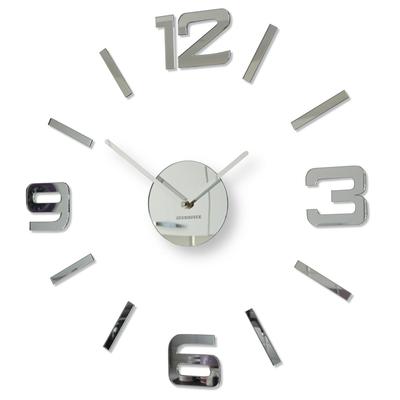 Large Wall Clock for the Living Room, Mirror, 50-75cm