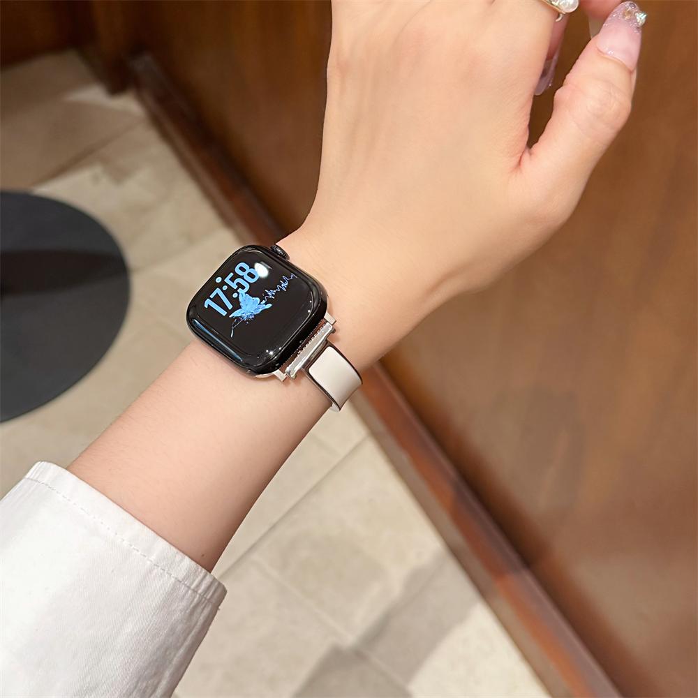Modeschmuck Schnalle Metall Leder Armband Riemen für Xiaomi Mi Band 8 Pro/9 Pro Redmi Watch 4/5/6 Luxus Ersatzarmband