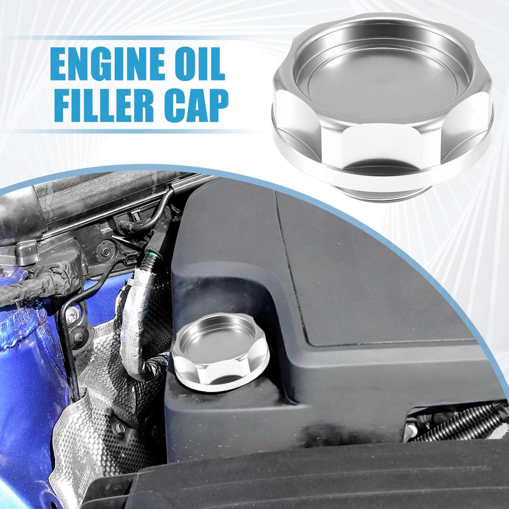 A ABSOPRO Car Filler Cap Engine Modification Tank Cover for Engine B Series