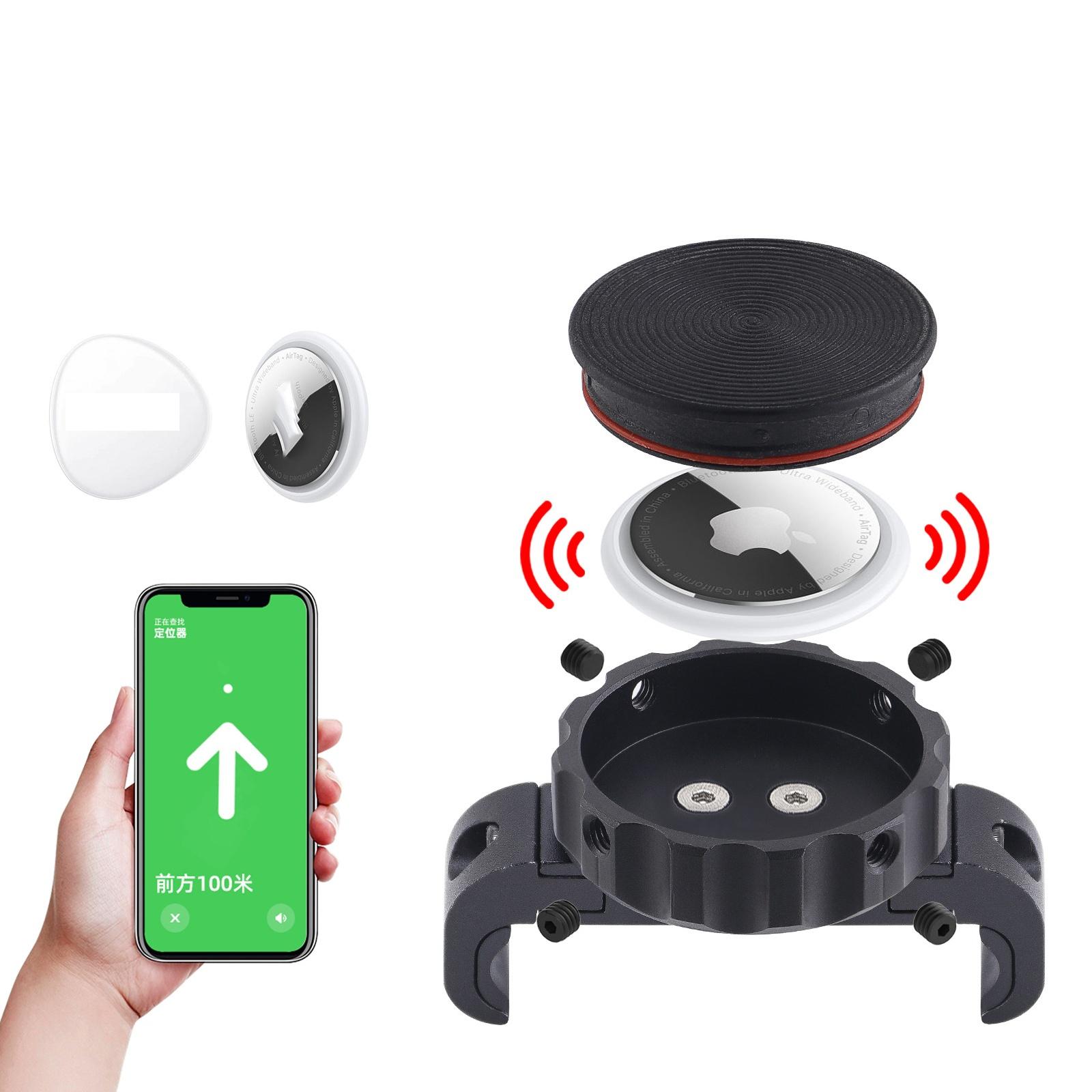 

DDJ for Bike Mount Hidden Under Seat - Bike Holder, -Theft GPS Case for Tag one size