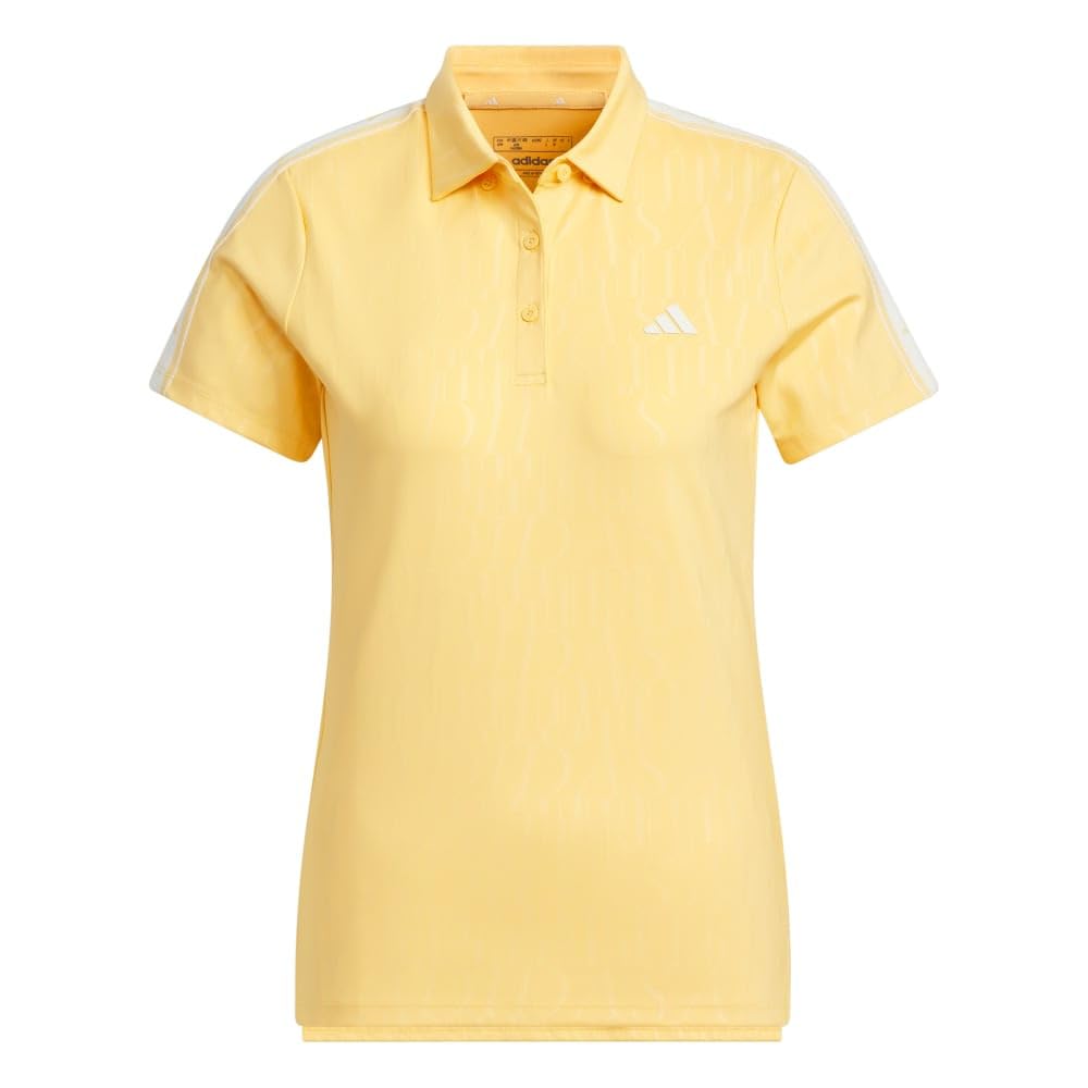 Golf Embossed Graphic Shirt for Semi Spark [Adidas Golf] HEAT.RDY Women,