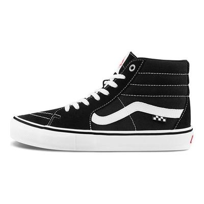 Skate Sk8-Hi Rūtaini - Melni Balta Unisex Čības VN0A5FCCY28
