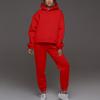 Womens 2 Piece Outfits Hoodie Sweatsuit Sets Oversized Sweatshirt Baggy Fall Fashion Sweatpants With Pockets