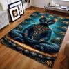 Various Sizes Meditating Cat Print Carpet for Bedroom Living Room Bedside Sofa Floor Mat Modern Home Decor Area Rug