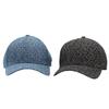Love Heart Leopard Print Baseball Cap With Wide Brim For Casual Outdoor Wear