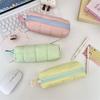 Cute Cotton-Filled Pencil Case Pen Bag Large-Capacity Student Stationery Storage Bag Portable  Girly Cosmetic Bag Gifts