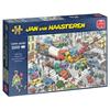 Puzzle - JUMBO - Verkeerschaos - Jan Van Haasteren - 3000 Pièces - Dessins Animés Et BD