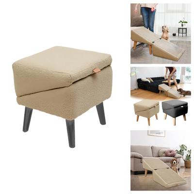 Honden Trap Ladder Kruk Ornament Eenvoudige Montage Puppy Essentieel voor Hoog Bed Oudere Dieren