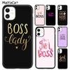 MaiYaCa Girl Boss Lady Fokus Handyhülle Abdeckung Für iPhone 17 Air 16 15 plus 11 12 13 14 pro max Hülle coque