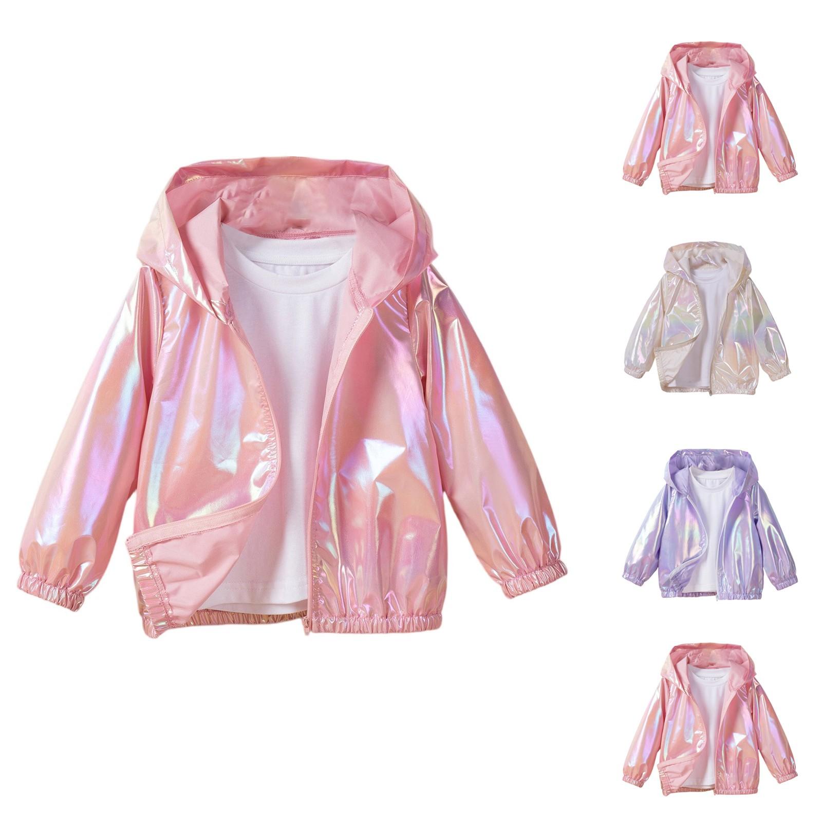 

Kids Windbreaker - Zippered Hooded Sun Jacket 90