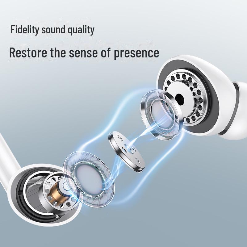 Căști In-Ear cu Fir Type-C USAMS cu Microfon și Control, Bass Puternic pentru Karaoke și Computer