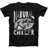 Sloth Natural Born Chiller Best Seller Funny Gift Black Tee T Shirt 179