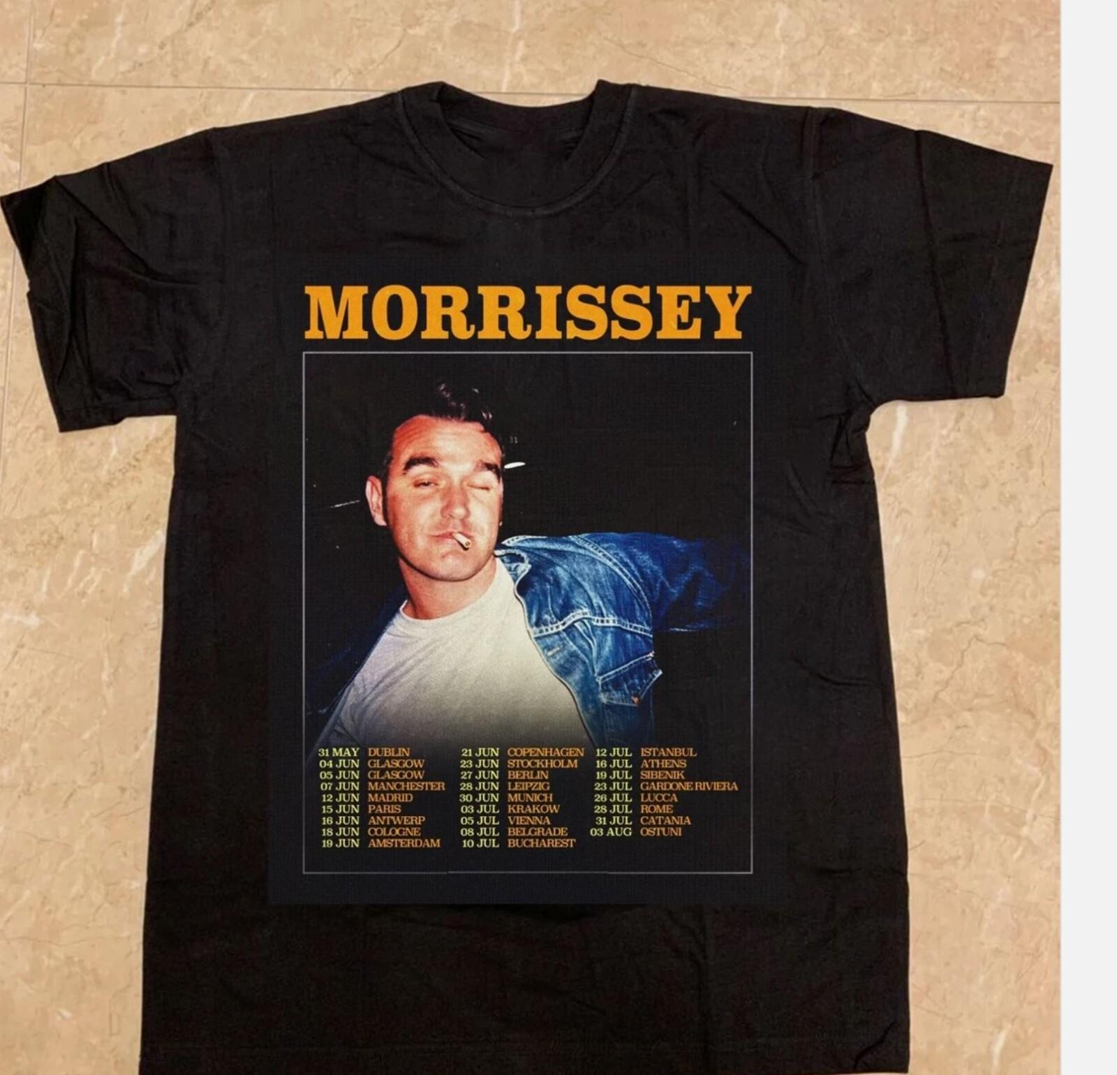 Morrissey Tour 2025 Gift for Fan Short Sleeve T-shirt XXL