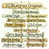 LP Record VARIOUS  20 Bluegrass Originals GD5029X Gusto Deluxe 1979 US CountryFolk Used