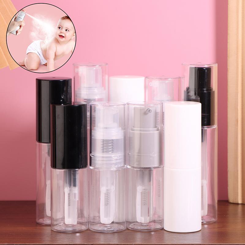 Nachfüllbare Zerstäuberflaschen Reise Transparent Puder Sprühflasche Babypuder Spender Abnehmbar Reisegebrauch Klares Plastik