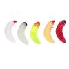 125PCS Durable PVC Bass Fishing Worm Soft 2.4cm Maggot Baits 5 Colors Bread Worm Fishing Lure Lake Fishing