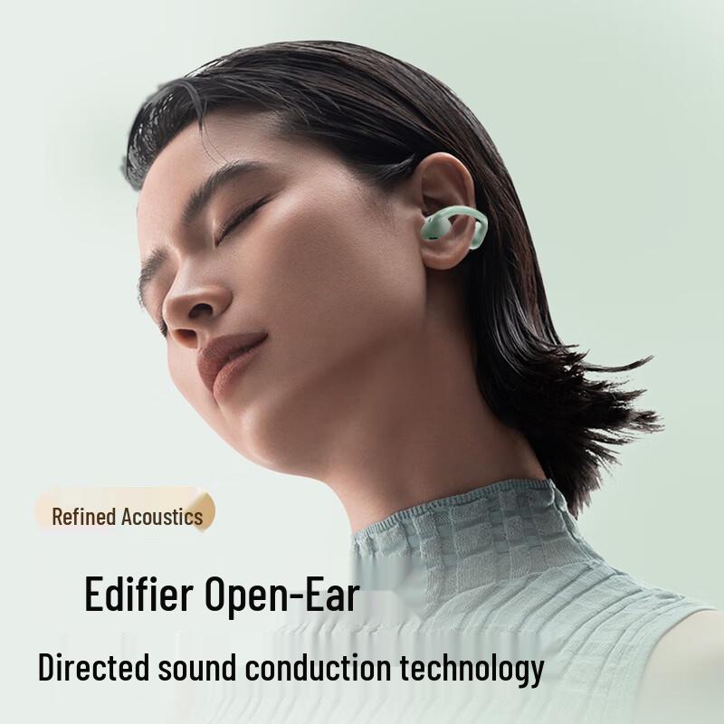 Edifier Lolli Clip Open-Back Wireless Ear Clip Earbuds with ANC