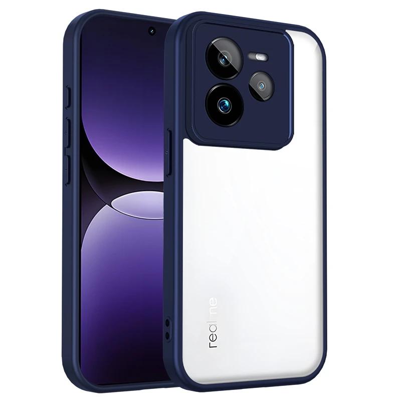 

Прозрачный силиконовый чехол для Realme GT 7 6 6T 7T GT7 Pro GT7T GT6T PC задняя панель TPU бампер противоударный прозрачный чехол для телефона realme GT 7 Pro
