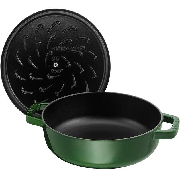 Frying Pan for Baking Zwilling Staub 28 Cm Green 3.7 L (40511-478-0)