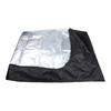 Transparent Front Curtain Rabbit Hutch Cover Easy Observation for Pets
