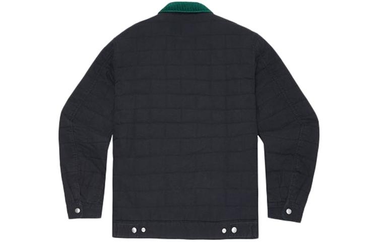 Converse Jackets Men's Black Lapel Moderate Workwear 10019460-A02