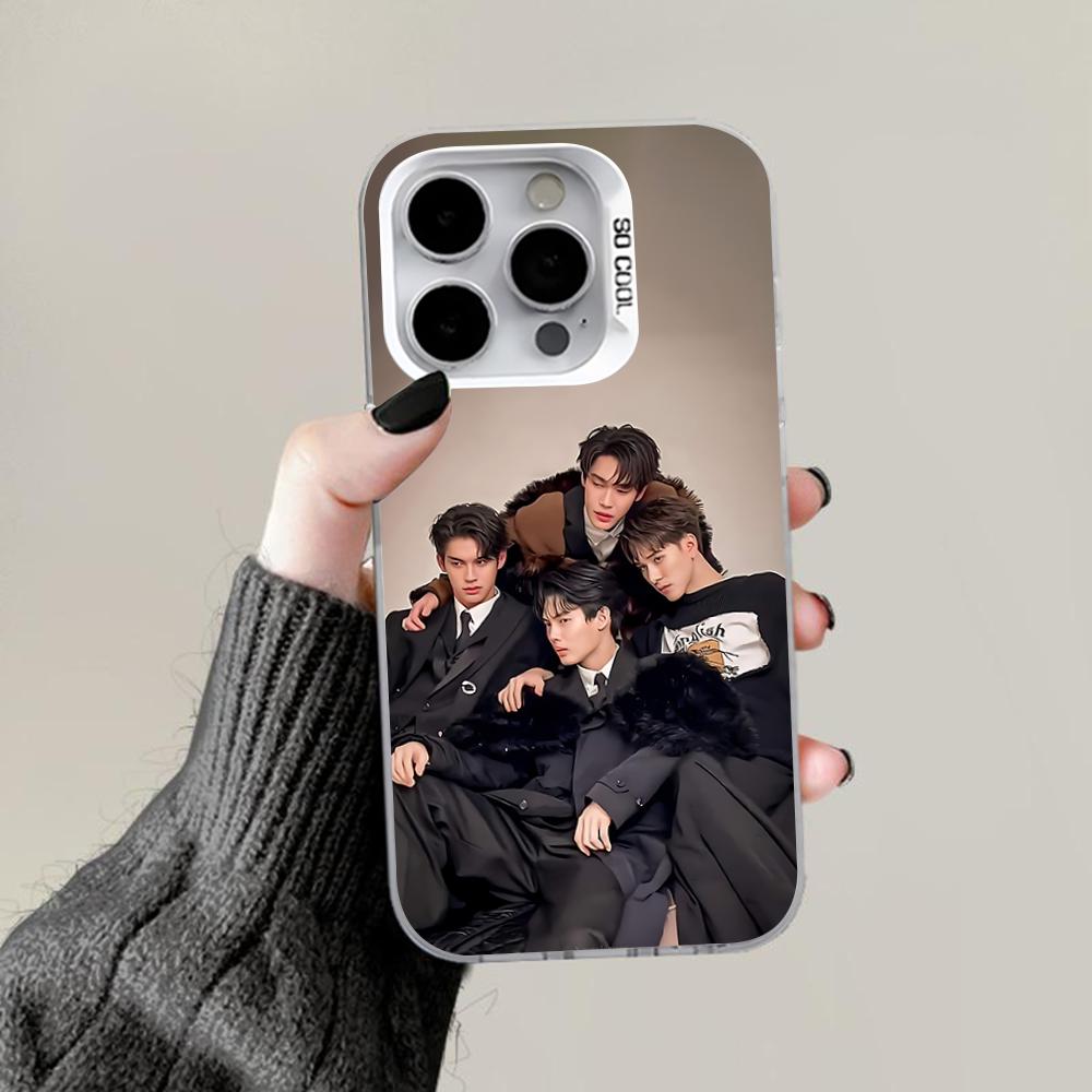 F4 Thailand Boys Over Flowers Phone Case For iPhone 16,15,14,13,12,11,Pro,Max,Plus,Mini,XS,SE Anti Fall White Matte Hard Bumper