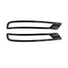 For Mitsubishi Outlander 2023-2024 Gloss Black Rear Fog Light Lamp Cover Trim 2X