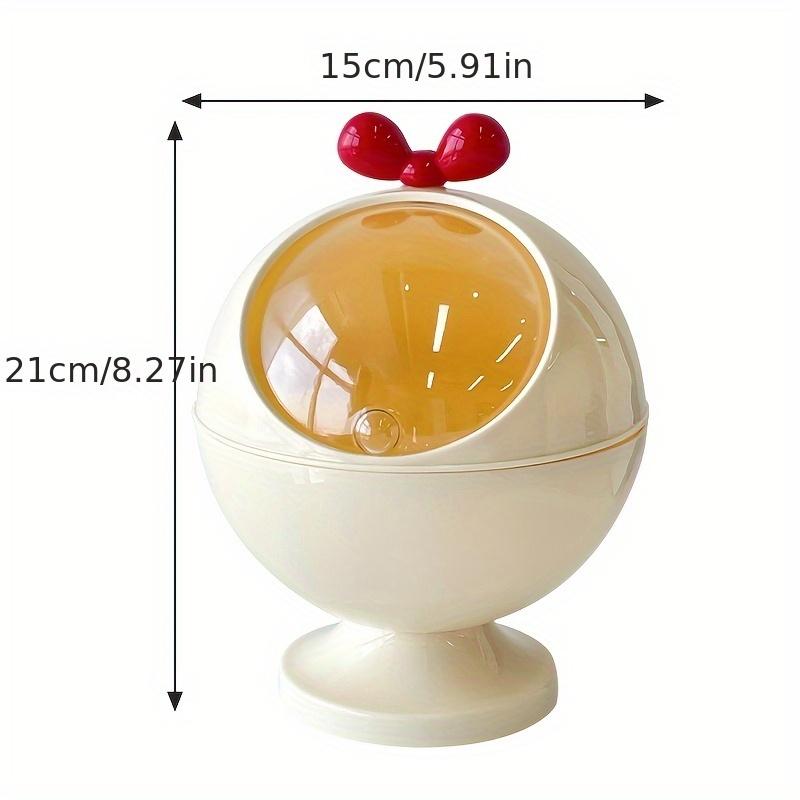 

Шикарный органайзер для аксессуаров для волос - Милая коробка для хранения резинок, заколок и украшений | Легкий, не требует питания | Идеально подходит для ванных принадлежностей 1pcs