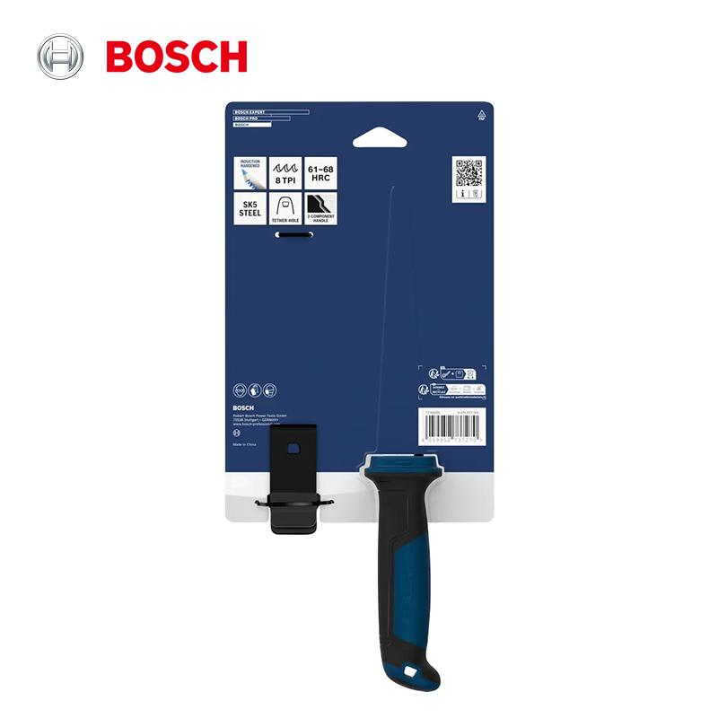 Bosch Gypsum Saw Drywall Saw 150mm 8TPI Three-sided Cutting Teeth Hardened with Tether Hole