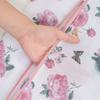 Newest Rose Printing Laundry Bag Lingerie Bra Washing Bags Protect Underwear Laundry Pouch Travel Portable Laundry Organizer Bag