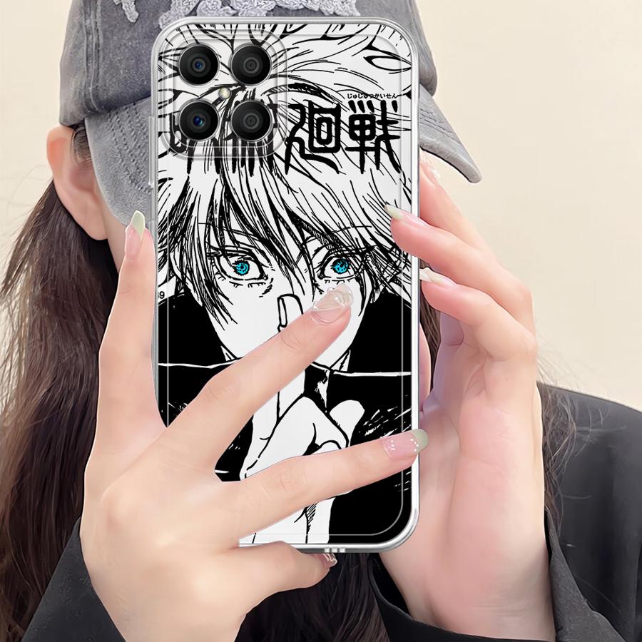 Case for Honor X8b X9b X8 X8a X7b 90 Lite X9a Soft Phone Cover Japanese Anime G-gojo