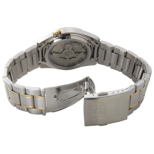 Seiko SNKL47J1 SEIKO5 Automatic White Men's Watch, Made In Japan